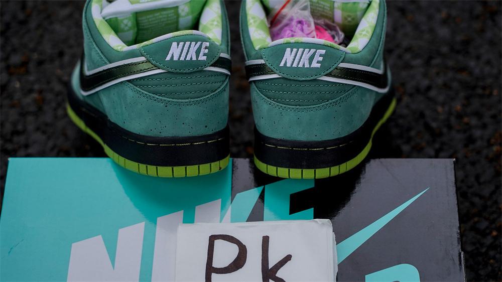 Pk God Sb dunk green lobster retail materials ready to ship